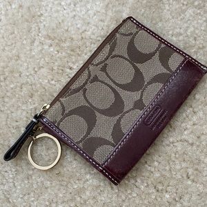 Coach coin wallet